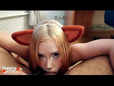 ❤️ کیتسون دیک و تقدیر را در دهانش فرو می برد ☑ فیلم پورنو در fa.naughtyhentai.ru